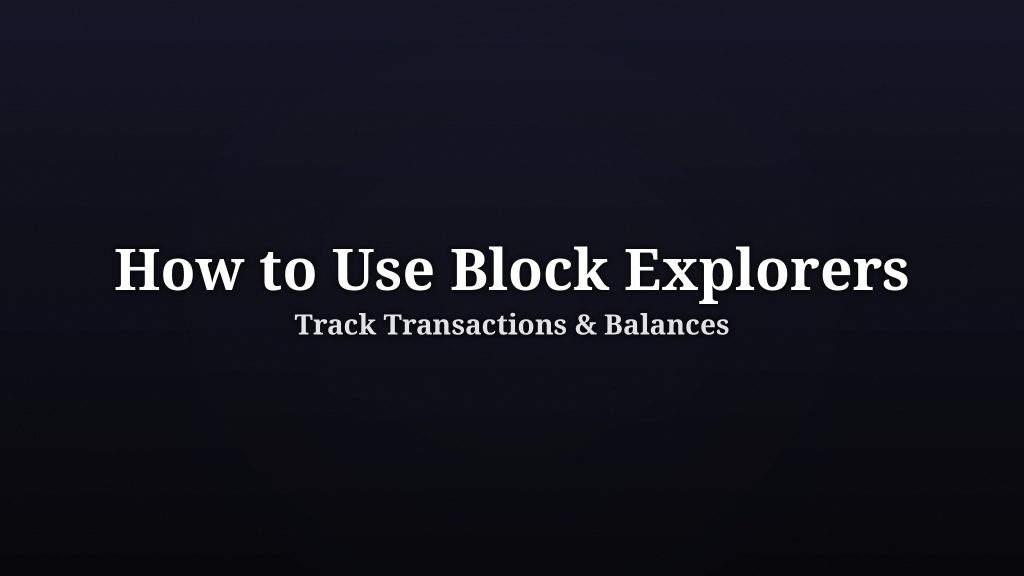 How to Use a Block Explo…